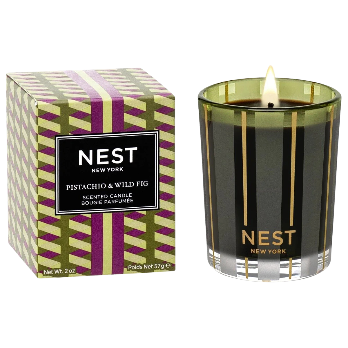 Nest Pistachio and Wild Fig Votive Candle